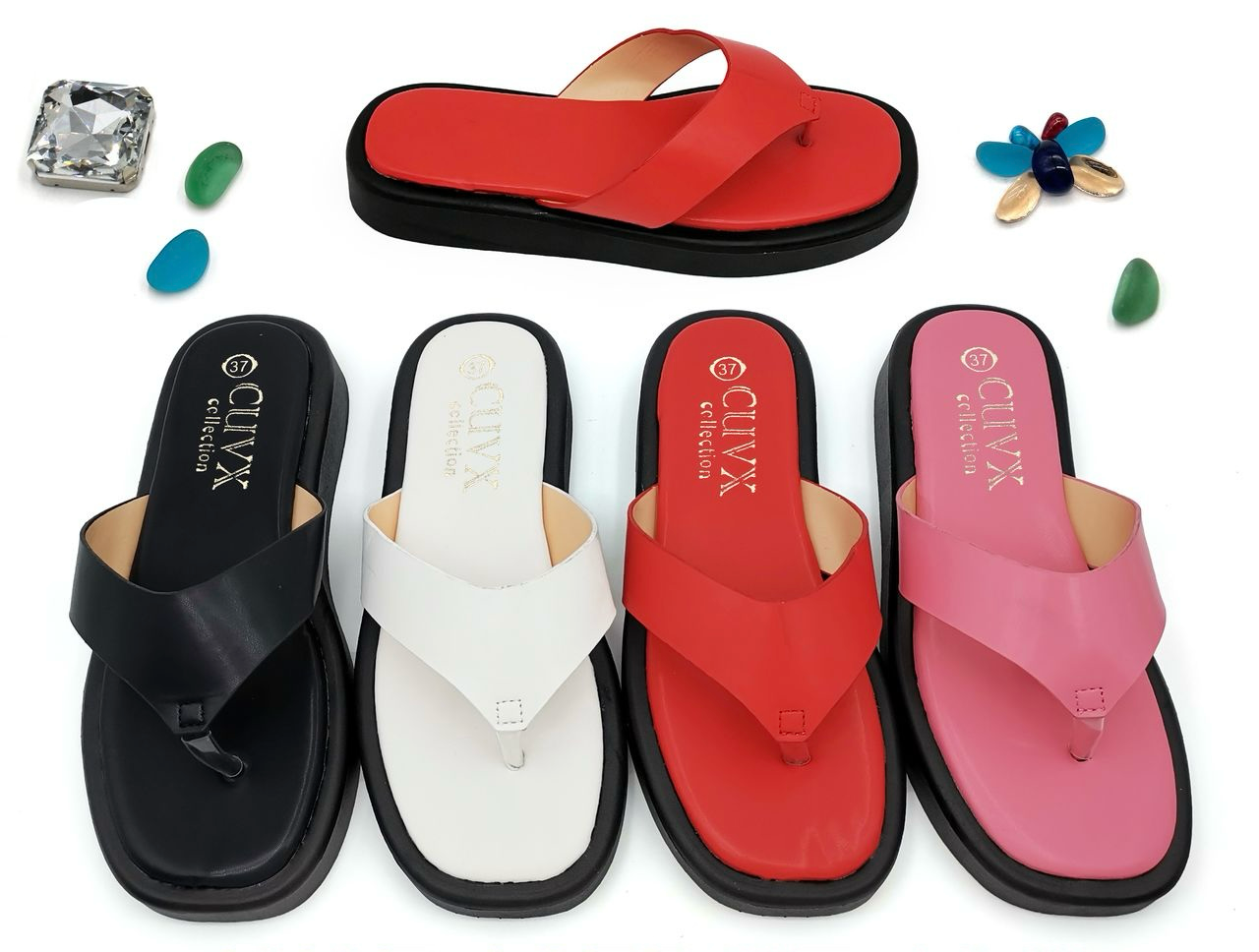 Heroes Paris Buckle Sandals – 3 Colors