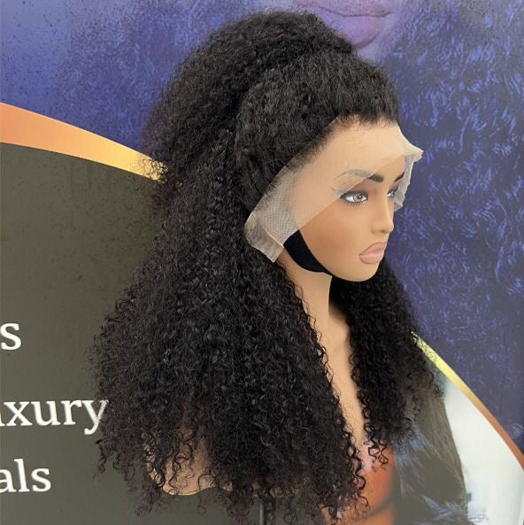 Pixie curly wig 13*4 300% density