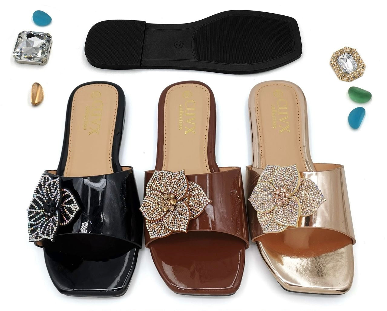 Heroes Paris Buckle Sandals – 3 Colors