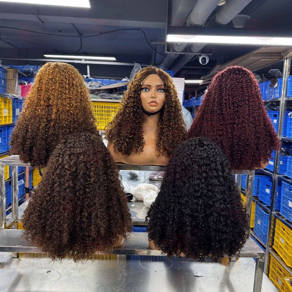 Pixie curly wig 13*4 300% density